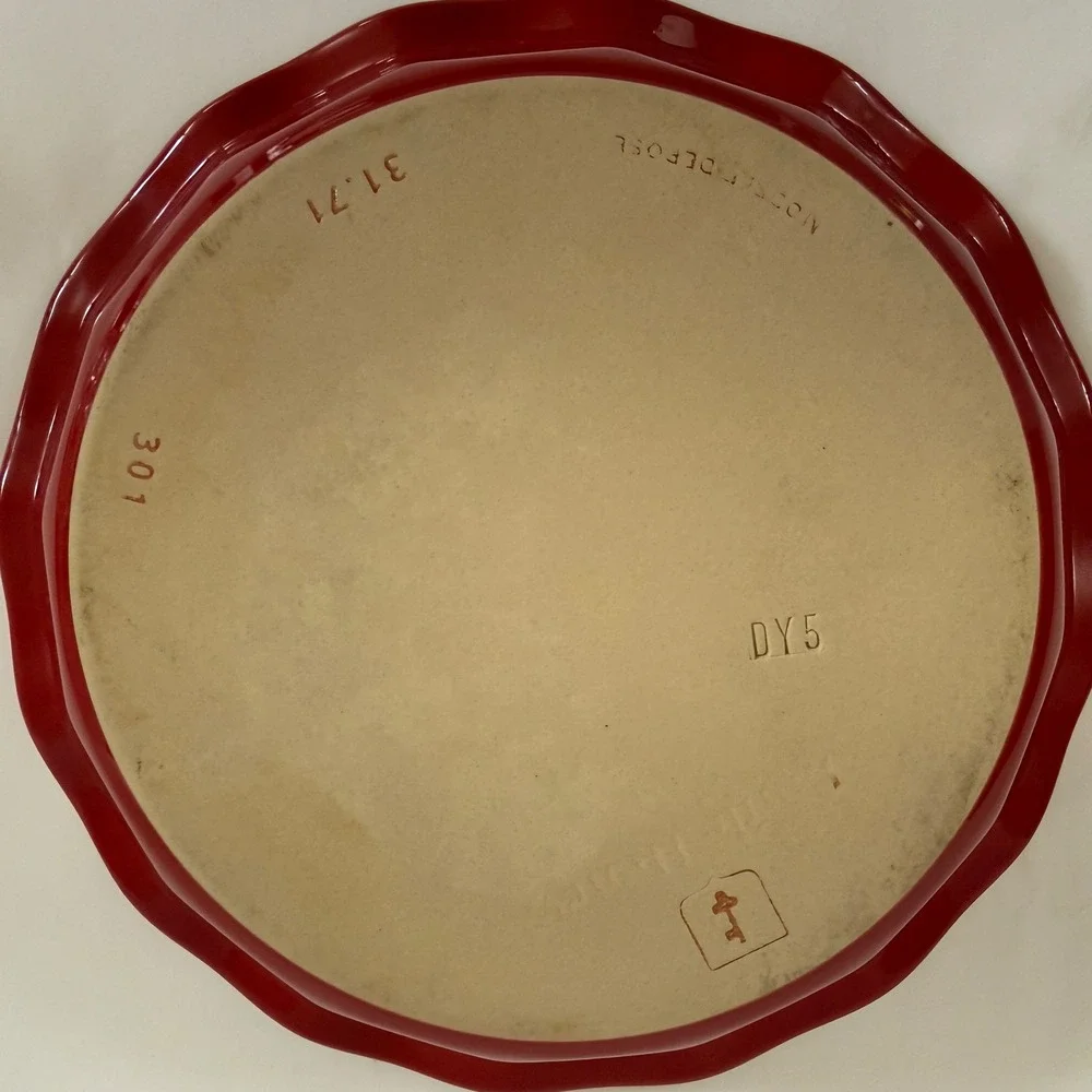 Emile Henry France Red Ceramic 10